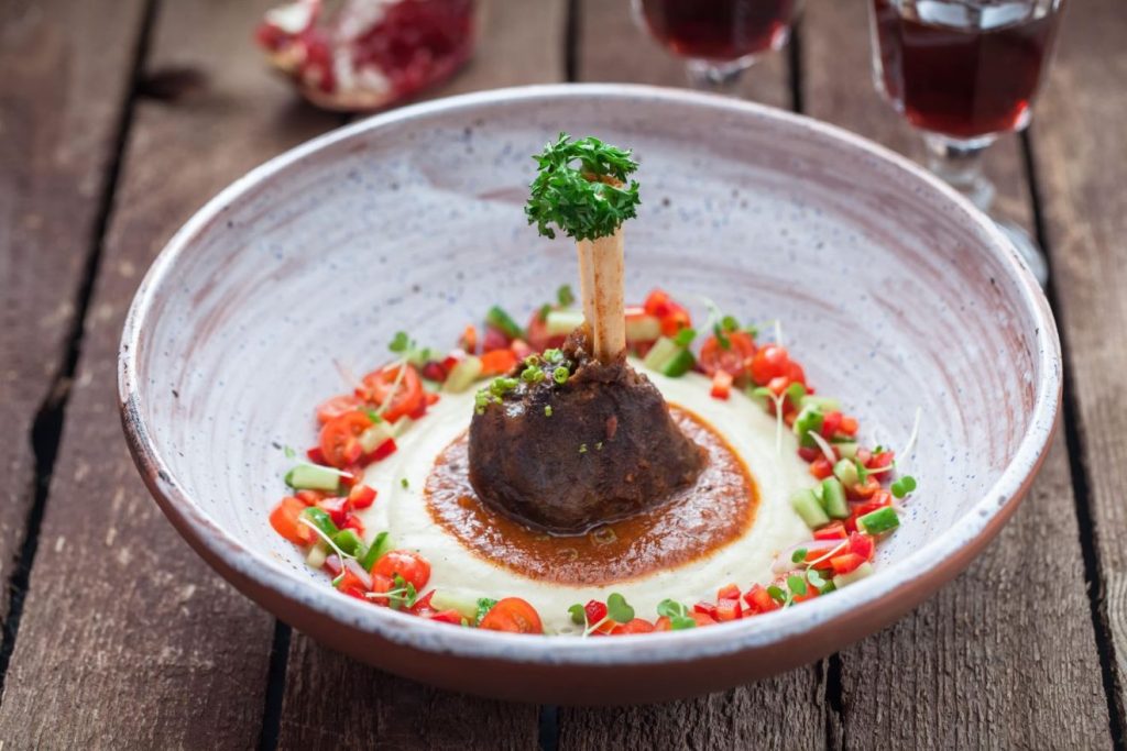 menu digitalisé restaurant chic avec QR code Ti-Menu